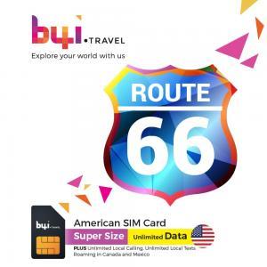 B4I.TRAVEL American Travel SIM Card - Super Size