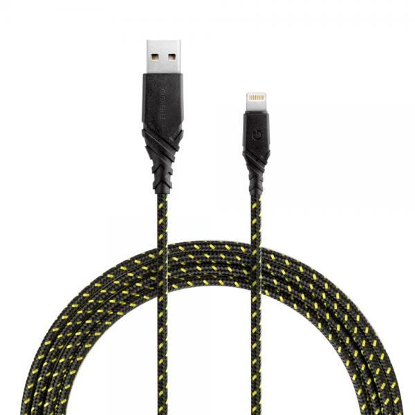 Energea Duraglitz 1.5 m Lightning cable in yellow