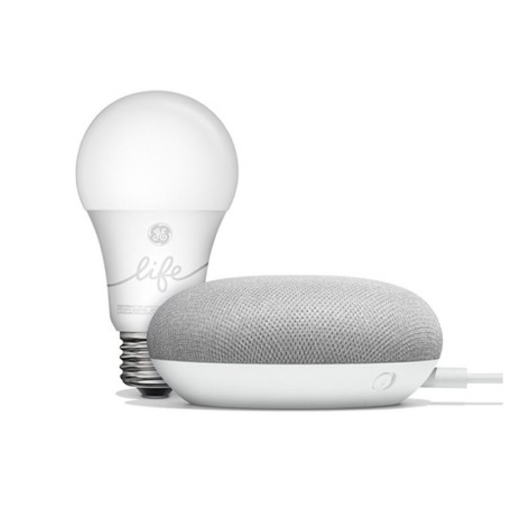 GOOGLE Home Mini + Smart Light Starter Kit | Cellucity
