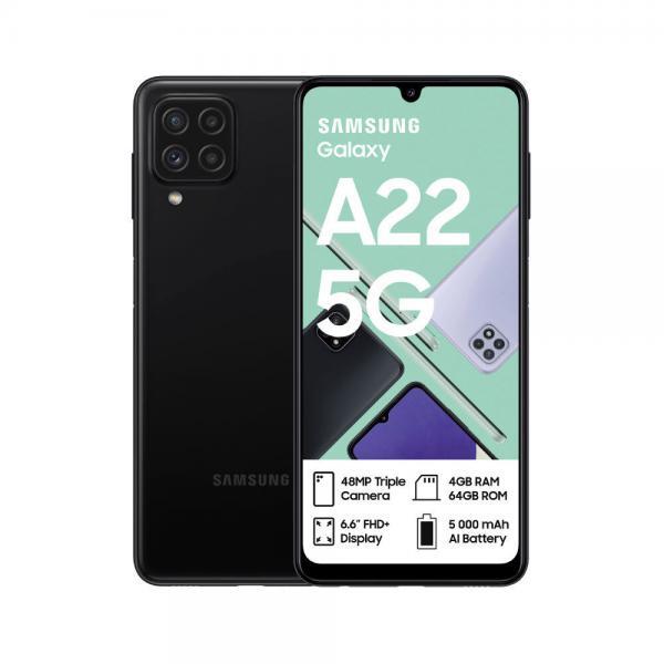 Galaxy A22 5G in Black
