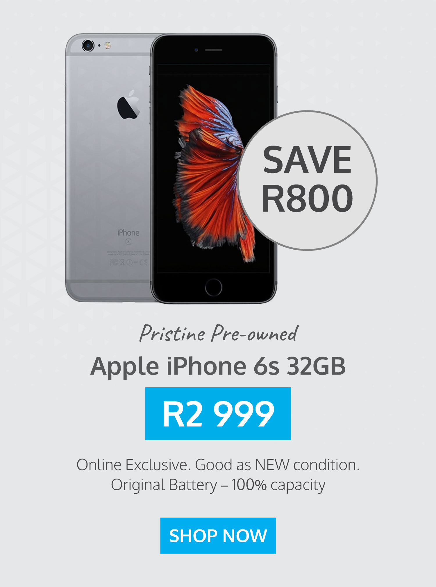 iphone 6s 32gb hero deal - mobile banner
