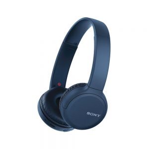 Sony WH-CH510 Wireless Bluetooth NFC On-Ear Headphones in blue