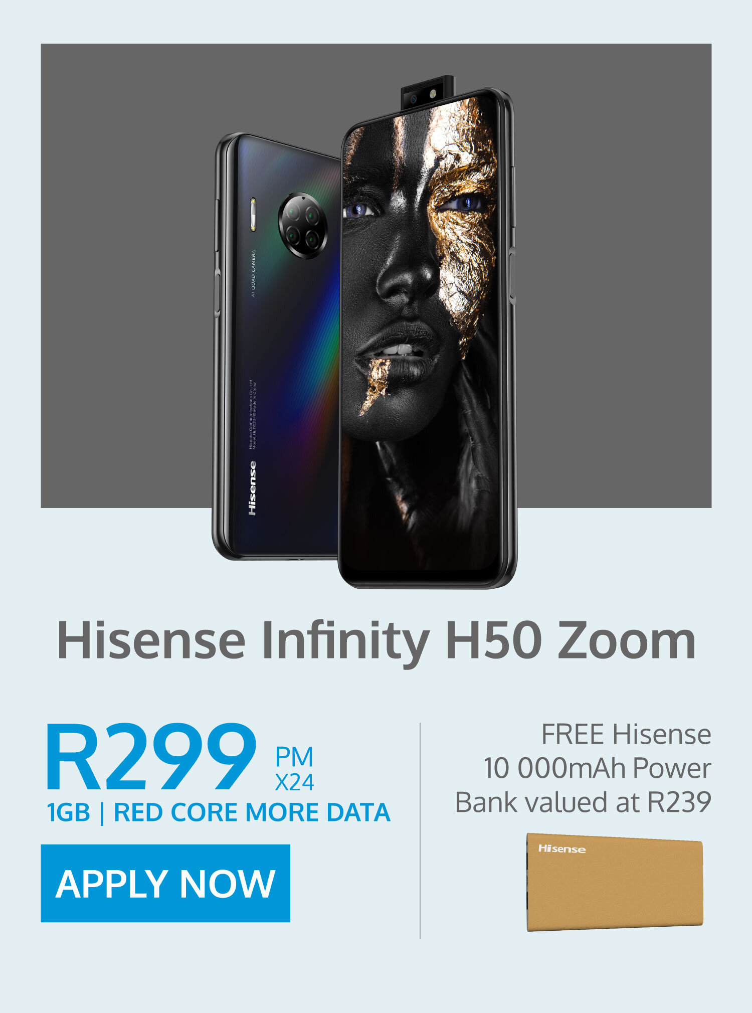 hisense H50 zoom contracat deal