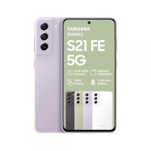 Samsung Galaxy S21 FE in Lavender Purple