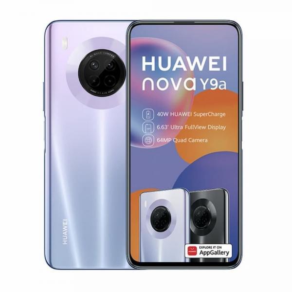 Huawei nova Y9a in space silver