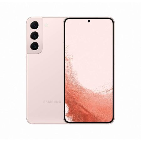 Samsung galaxy S22 in Pink Gold