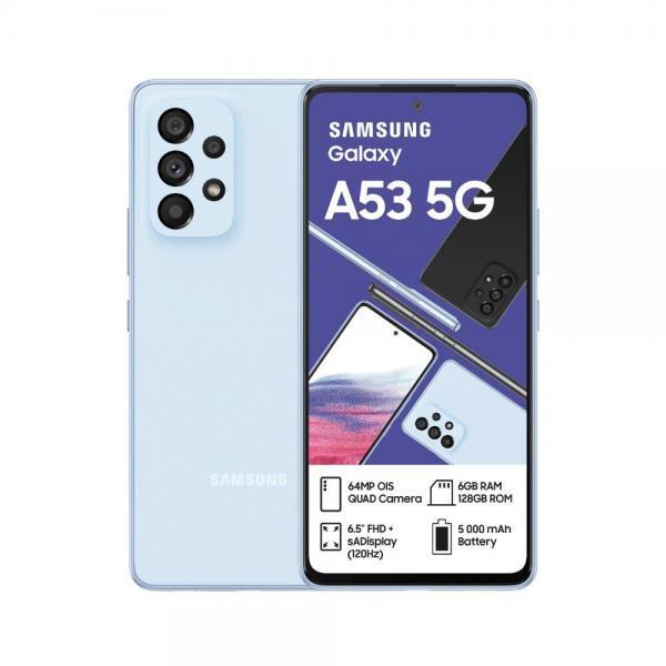 Samsung Galaxy A53 5G in blue