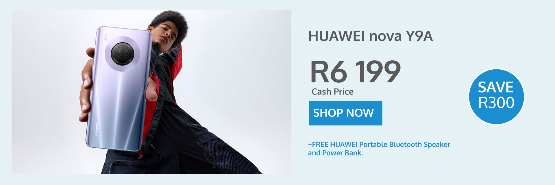 Huawei Nova y9a - prepaid banner