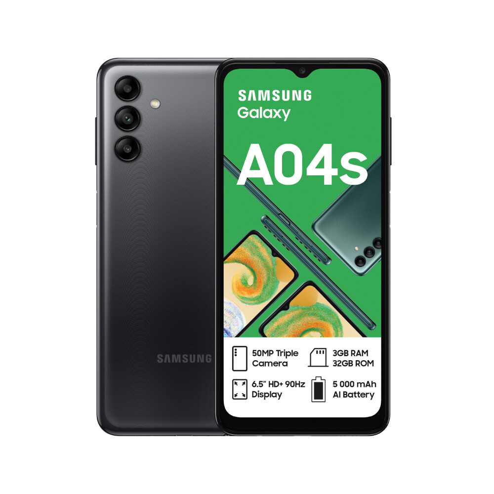 Samsung Galaxy A04s Dual Sim Black - HiFi Corporation