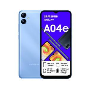 Samsung Galaxy A04e in blue