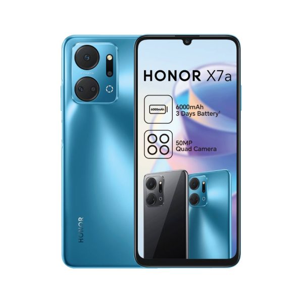 Honor X7a in blue