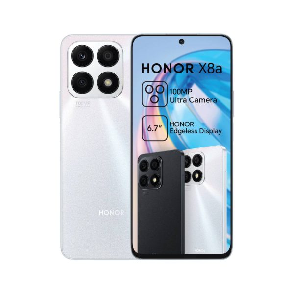 Honor x8a in Silver