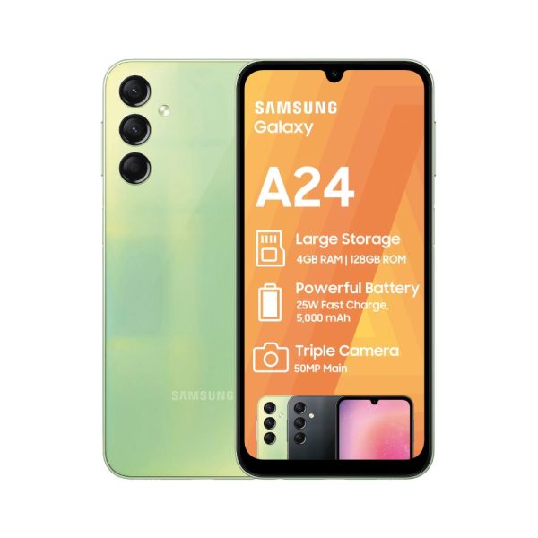 Samsung Galaxy A24 in Green