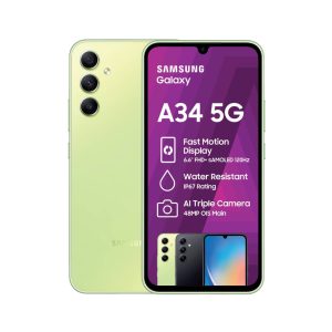 Samsung Galaxy A34 5g in green