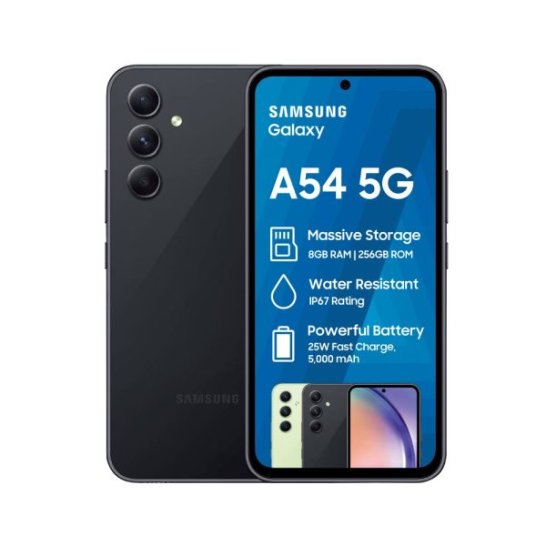 Samsung Galaxy A54 5G in Black