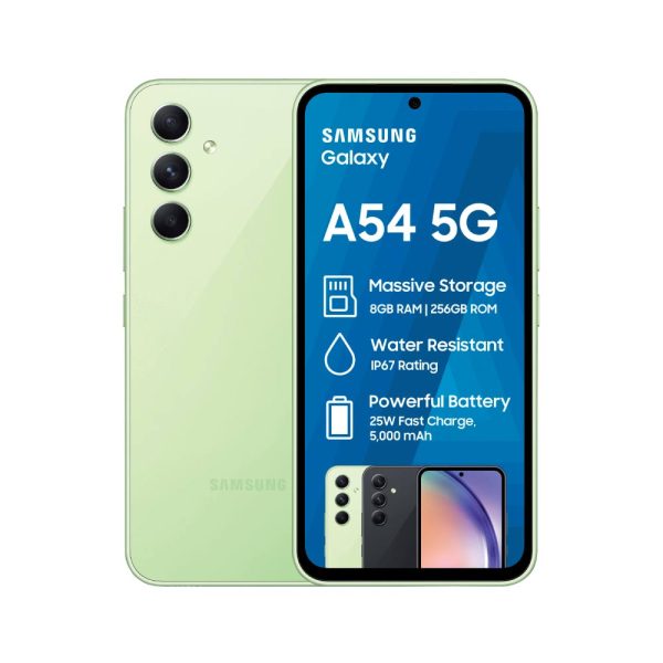 Samsung galaxy A54 5G in Green