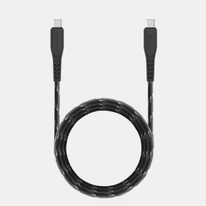 Energea NyoFlex USB-C to USB-C cable - black