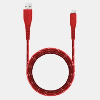 Energea Nyloflex lightning cable - red