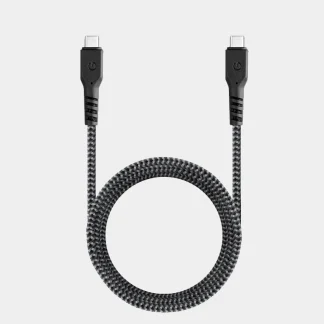 Energea FibraTough USB-C to USB-C Cable - Black