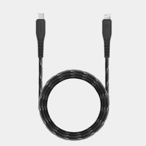 NyloFlex Cable USB-C - Lightning-black