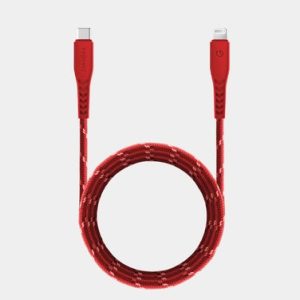 NyloFlex Cable USB-C - Lightning-red