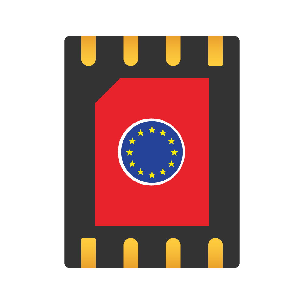 Euro 50GB Data Travel eSIM Cellucity