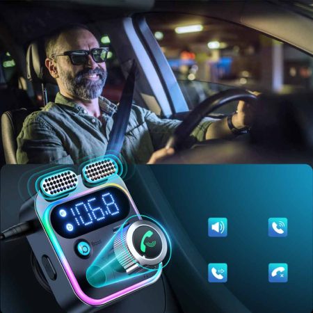 Joyroom Car wireless FM transmitter - functions