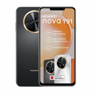 Huawei nova Y91 in black