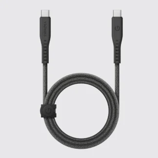 ENERGEA FLOW 240W 5A USB-C To USB-C Cable 1.5m - In Black