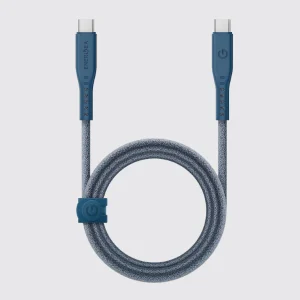 ENERGEA FLOW 240W 5A USB-C To USB-C Cable 1.5m - in Blue