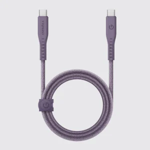 ENERGEA FLOW 240W 5A USB-C To USB-C Cable 1.5m - in purple