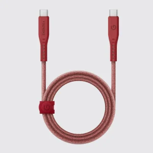ENERGEA FLOW 240W 5A USB-C To USB-C Cable 1.5m - in red