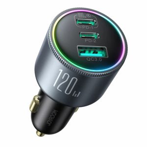 Joyroom 120W 3-port car charger