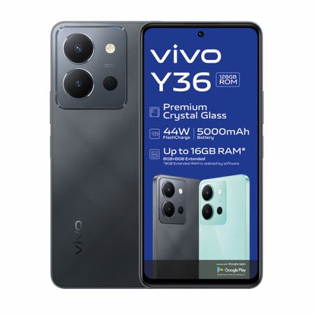 Vivo Y36 in black