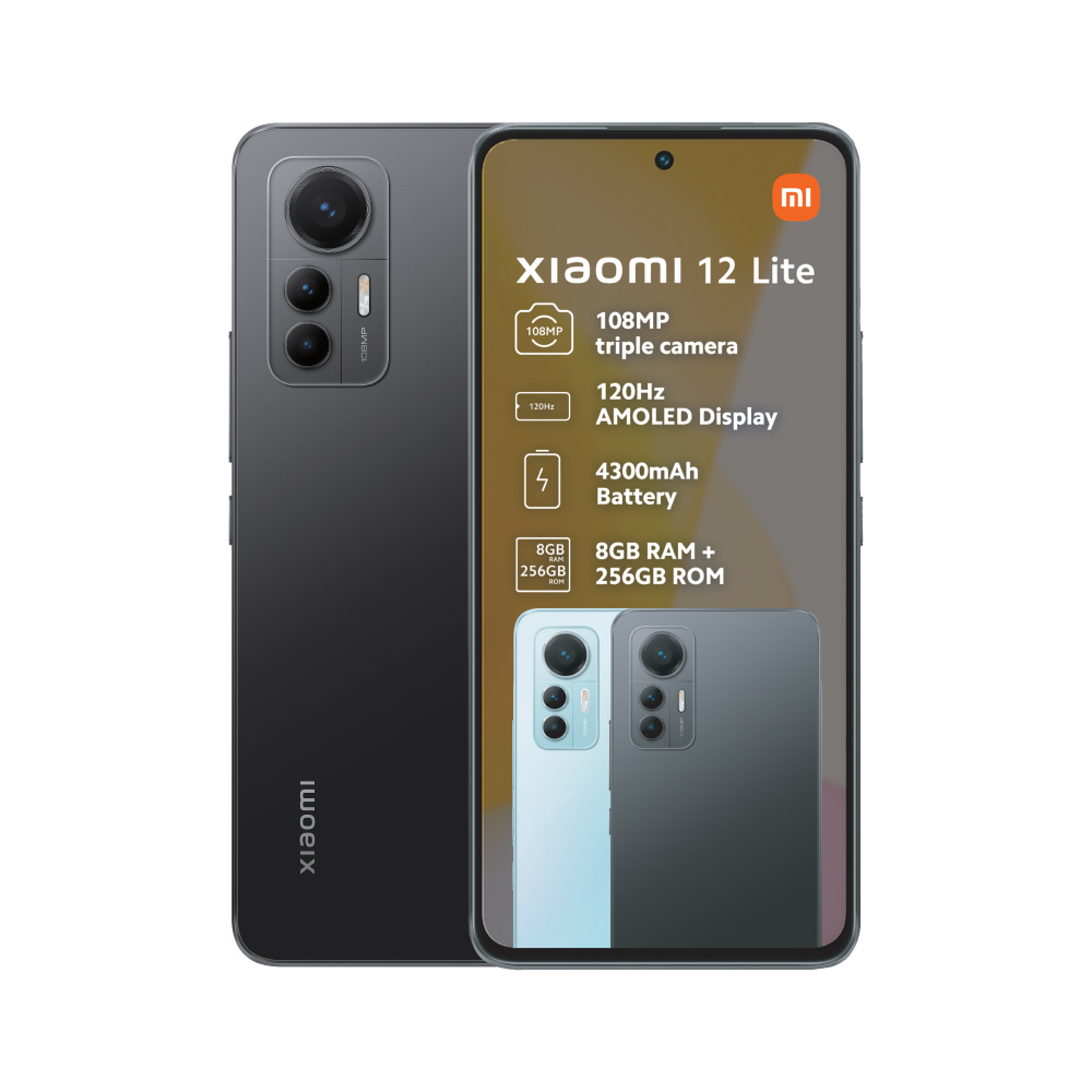 XIAOMI 12 Lite 5G 256GB (Dual SIM) + FREE Xiaomi Mi True Wireless