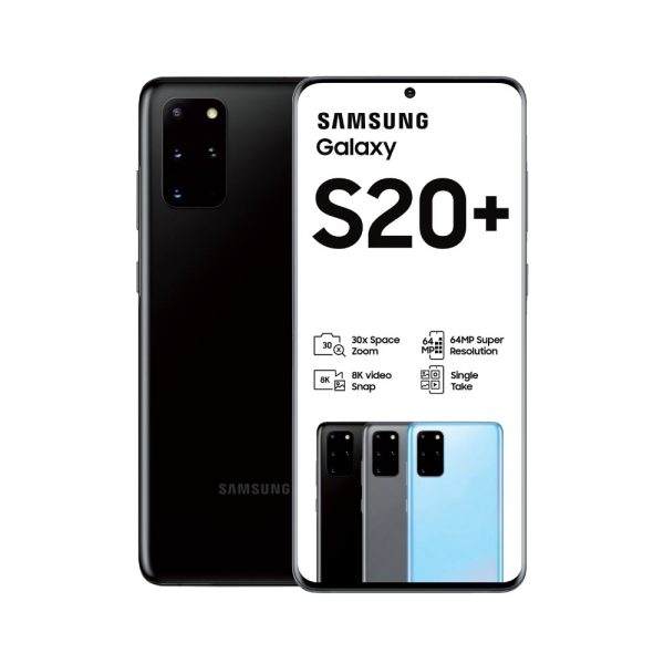 Samsung galaxy S20 Plus in black