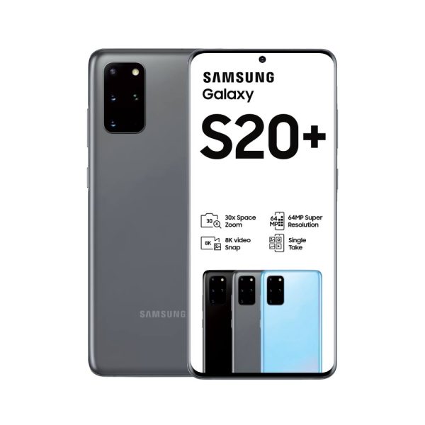 Samsung galaxy S20 Plus in grey