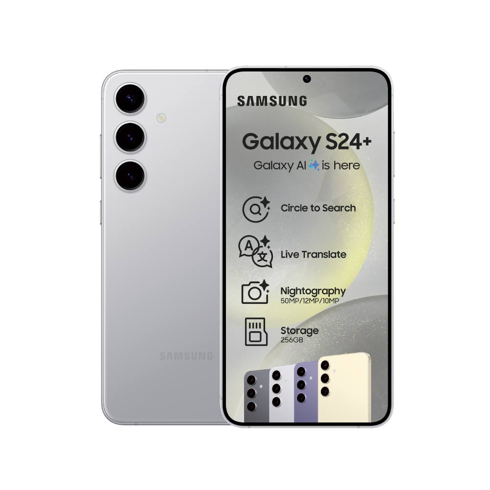 SAMSUNG Galaxy S24 Plus 5G 256GB (Dual SIM) + FREE R1500 Sealand Online  Voucher