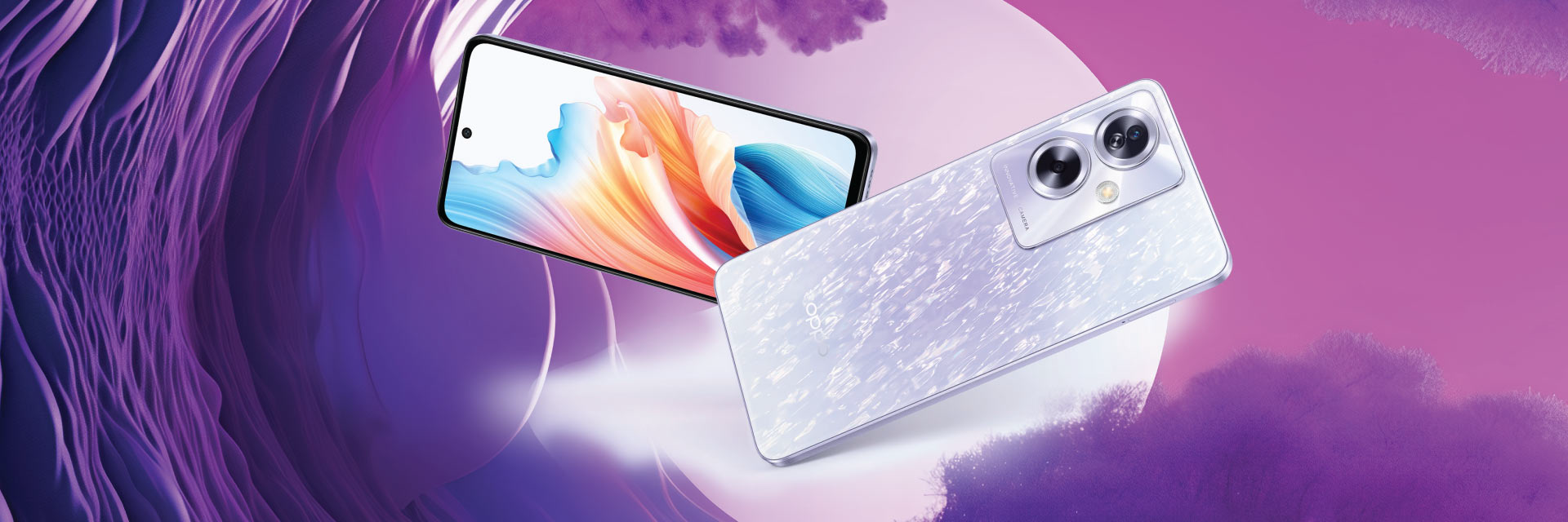 Oppo brand page lifestyle banner