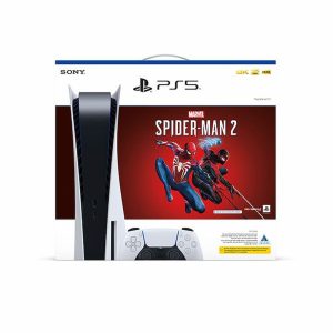 Sony PS 5 with Marvel Spider-Man 2
