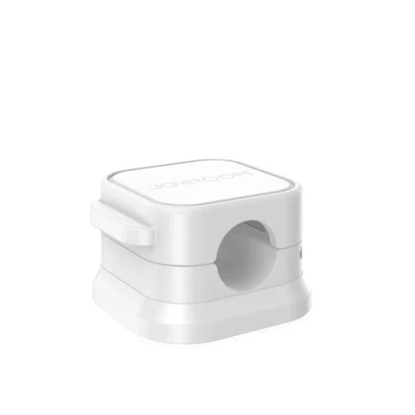 JoyRoom Magnetic cable Organiser in white