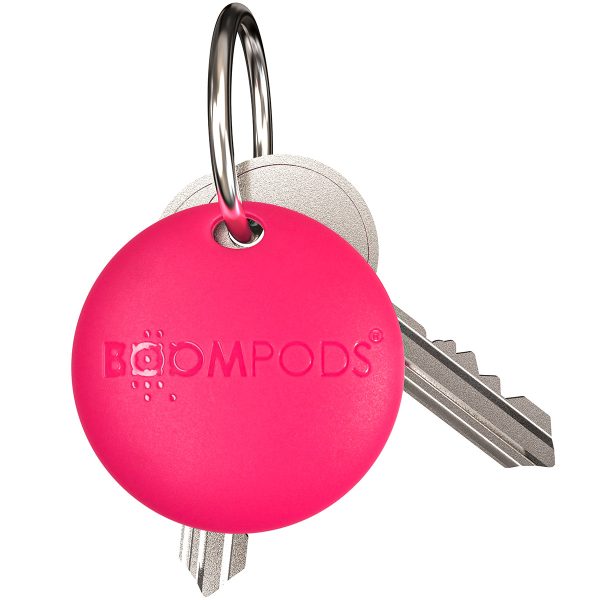 Boompods Boomtag Tracker in Pink