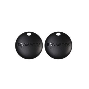 BOOMPODS BoomTag Tracker (Duo Pack) in Black