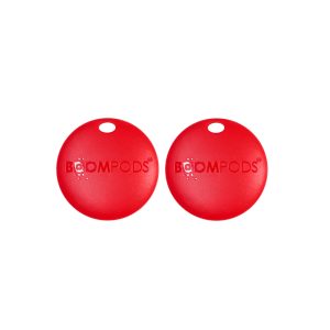 BOOMPODS BoomTag Tracker (Duo Pack) in red