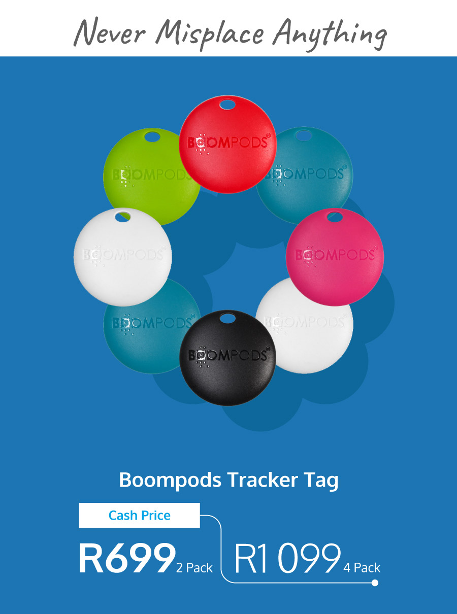 Boompods BoomTag - prepaid hero deal - may