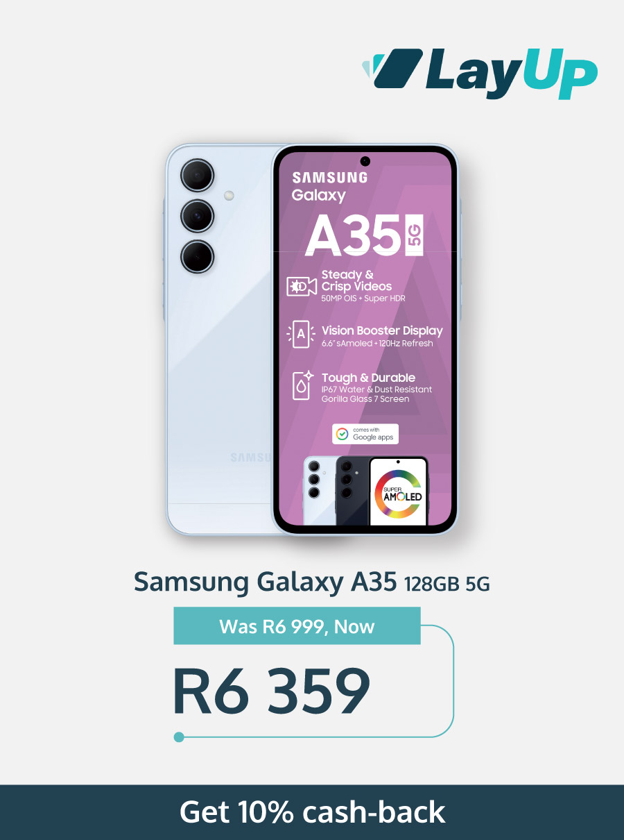 Samsung Galaxy A35 5G - Get 10% cash Back with layup