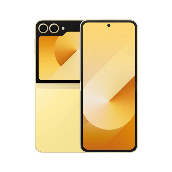 Samsung Galaxy Z Flip6 in Yellow