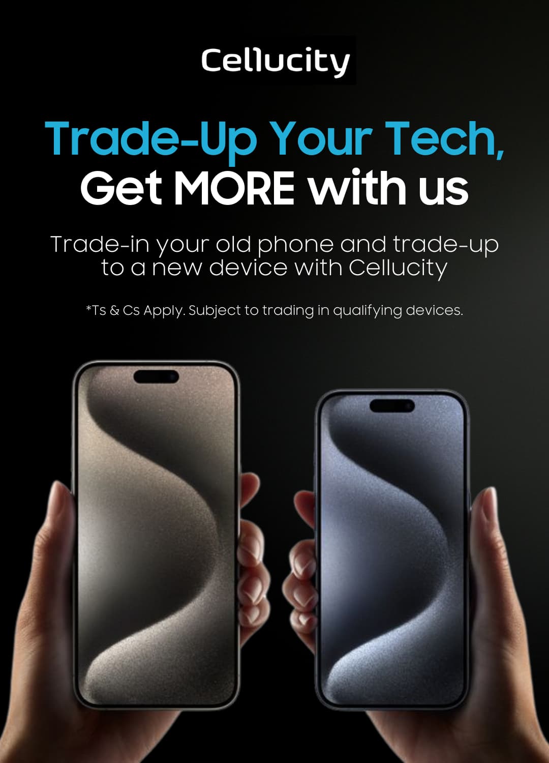 Trade-In Your Tech and get more with us