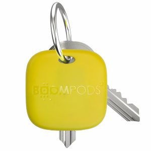 Boompods Boomtag rechargeable in Yellow