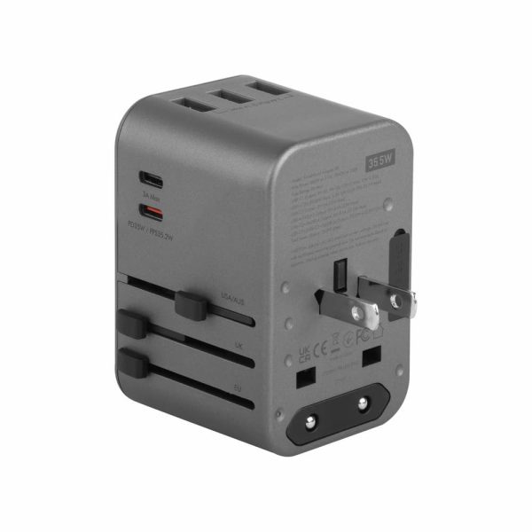 Energea TravelWorld Adapter US Plug Pins